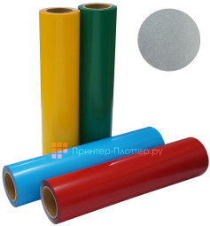 Термопленка ECO ПВХ-19, серебряная, 510 мм (1 п.м.)