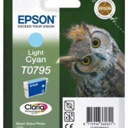 Картридж Epson Claria Photographic Ink T0795 Singlepack (light cyan)