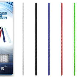 Пружины Bulros пластиковые, диаметр 51мм, белые, 50шт