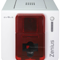 Карт-принтер Evolis Zenius Expert Contactless (огненно-красный)