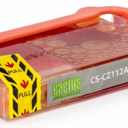 Картридж струйный Cactus CS-CZ112AE №655 желтый (14,6 мл) для HP DJ IA 3525/5525/4525