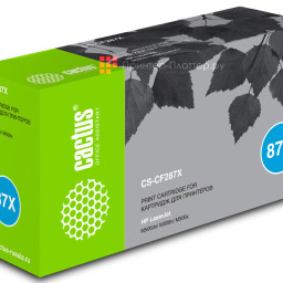 Картридж лазерный Cactus CS-CF287X черный (18000 стр.) для HP LJ M506dn/ M506n/ M506x
