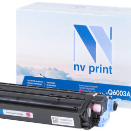 Картридж NVP совместимый NV-Q6003A/NV-707 Magenta универсальные для HP/Canon Color LaserJet 1600/ 2600n/ 2605/ 2605dn/ 2605dtn/ LBP 5000 i-Sensys Laser Shot/ 5103 (2000k)