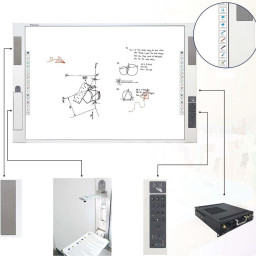 Интерактивная доска Donview DI-153IWD-ZH03PA (интерактивная доска + документ-камера + компьютер + акустика + пульт управления NFC)