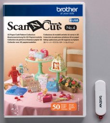 Brother набор шаблонов для 3D поделок из бумаги