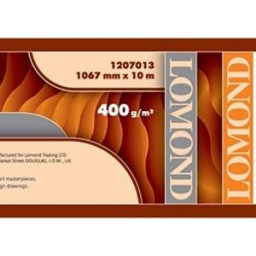 Холст Lomond XL Natural Canvas Dye, матовый, натуральный, 400 г/кв.м, 1067 мм, 10 м