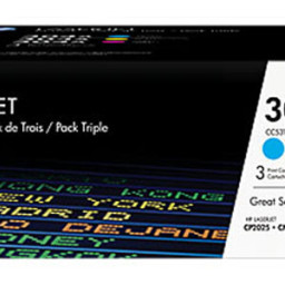 Тонер-картридж HP 304a (cyan, magenta, yellow) Tri-pack набор, 3 шт x 2800 стр (PP010014)