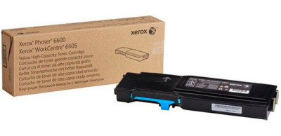 Тонер-картридж Xerox Toner Cartridge Phaser 6600, WorkCentre 6605 (cyan), 2000 стр. (PP011880)