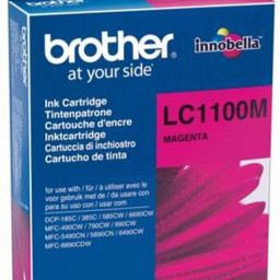 Картридж Brother LC-1100M (magenta), 325 стр.