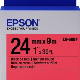 Термотрансферная лента Epson красная LK6RBP