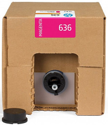 Картридж HP 636 Ink Cartridge (magenta), 3 л
