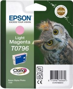 Картридж Epson Claria Photographic Ink T0796 Singlepack (light magenta)