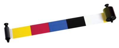 Лента 5-панельная YMCKO (цветная), 200 карт