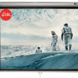 Экран Sakura Cinema Wallscreen 1:1, 123