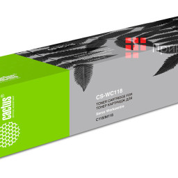 Картридж лазерный Cactus CS-WC118 006R01179 черный (11000 стр.) для Xerox WorkCentre C118/M118