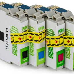 Картридж струйный Cactus CS-EPT1711 черный (14.6мл) для Epson XP-33/103/203/207/303/306/403/406