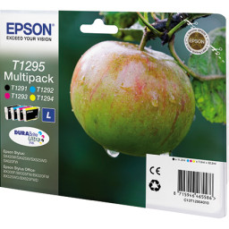 Картридж Epson DURABrite Ultra Ink T1295 комплект (C,M,Y,K) 4шт (C13T12954012, C13T12954010)