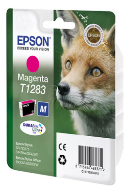 Картридж Epson DURABrite Ultra Ink T1283 Singlepack (magenta) (C13T12834012, C13T12834011)