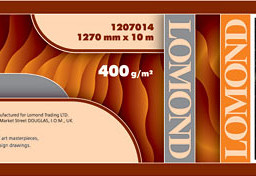 Холст Lomond XL Natural Canvas Dye, матовый, натуральный, 400 г/кв.м, 1270 мм, 10 м