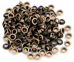 Люверсы для пассатижей KW-Trio для 31083, 4 мм, бронза, 100 шт.