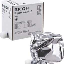 Краска Ricoh Ink Cartridge Pack Type JP12 (black), 5 шт.