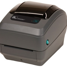 Термотрансферный принтер Zebra GX430t 300 DPI, EU/UK Cords, RS232, LPT, USB, нож