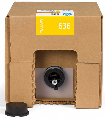 Картридж HP 636 Ink Cartridge (yellow), 3 л