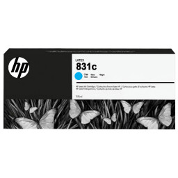 Картридж HP 831C (cyan), 775 мл