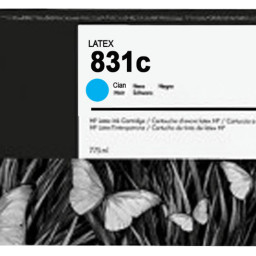 Картридж HP 831C (cyan), 775 мл