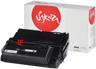Тонер-картридж SAKURA Q5942X для HP Color LaserJet (black), 12000 стр. (PP052393)