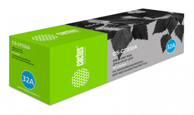 Блок фотобарабана Cactus CS-CF232A черный ч/б: 23000 стр. для LJ M203dn Pro/M203dw Pro/M206dn Ultra/M227 Pro MFP HP