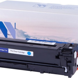 Картридж NVP совместимый NV-CB541A/NV-716 Cyan универсальные для HP/Canon Color LaserJet CP1215/ CP1515n/ CM1312/ CM1312nfi/ i-SENSYS LBP-5050/ MF8030C/ MF8050C/ 8080C (1400k)