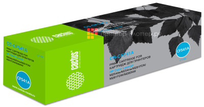 Картридж лазерный Cactus CS-CF541A голубой (1400 стр.) для HP LJ M254dw/M280nw/M281fdn