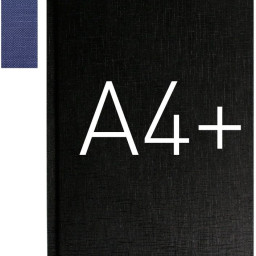 Обложки OPUS C-Bind Texture B, A4, 13 мм, твердые, синие, 10 шт.