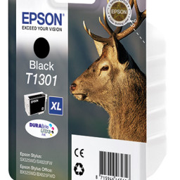Картридж Epson DURABrite Ultra Ink T1301 Singlepack (black) (C13T13014012, C13T13014010)