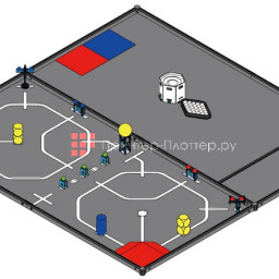 Makeblock соревновательное поле MakeX Starter Arena (2020 Smart Links)