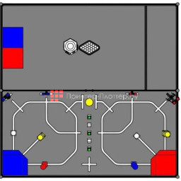 Makeblock соревновательное поле MakeX Starter Arena (2020 Smart Links)