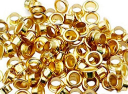 Люверсы для пассатижей KW-Trio для 31083, 4 мм, золото, 100 шт.