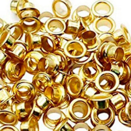 Люверсы для пассатижей KW-Trio для 31083, 4 мм, золото, 100 шт.