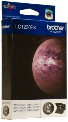 Картридж Brother LC-1220BK (black), 300 стр.