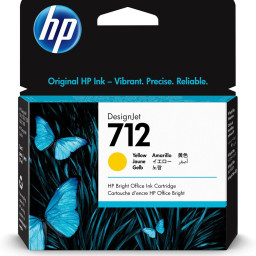 Картридж HP 712 (yellow), 29 мл