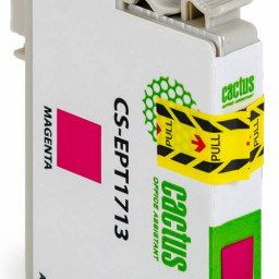 Картридж струйный Cactus CS-EPT1713 пурпурный (10мл) для Epson XP-33/103/203/207/303/306/403/406