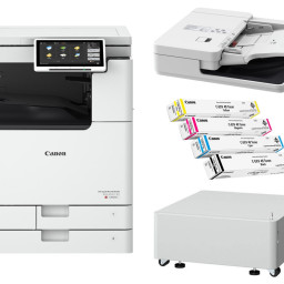 МФУ Canon imageRUNNER ADVANCE DX C3935i компл. (осн. блок, рев. автопод. DADF-BA1, тумба Type-S3, тонер C-EXV64)