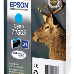 Картридж Epson DURABrite Ultra Ink T1302 Singlepack (cyan) (C13T13024012, C13T13024010)