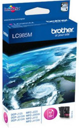Картридж Brother LC-985M (magenta), 260 стр.