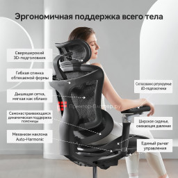 Эргономичное кресло Sihoo Doro C300 Pro (белый)