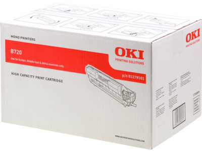 Тонер-картридж OKI Print Cartridge TONER-B (1279101), 20000 стр. (PP014046)