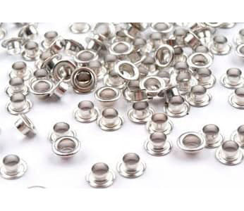 Люверсы для пассатижей KW-Trio для 31083, 4 мм, серебро, 100 шт.