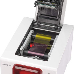 Карт-принтер Evolis Zenius Expert Smart (огненно-красный)