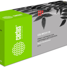 Картридж лазерный Cactus CS-WC3119 013R00625 черный (3000 стр.) для Xerox WorkCentre 3119